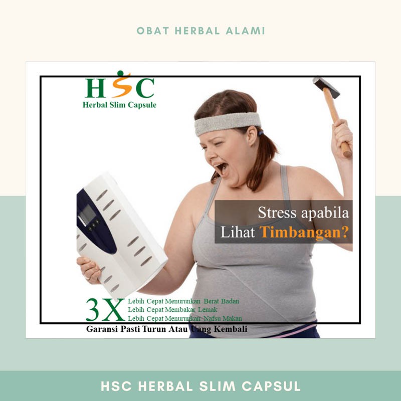 OBAT HERBAL PELANGSING HSC ISI 60 KAPSUL