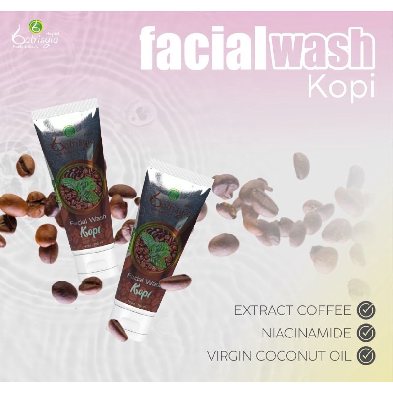 Batrisyia Facial Wash Kopi 100 ml