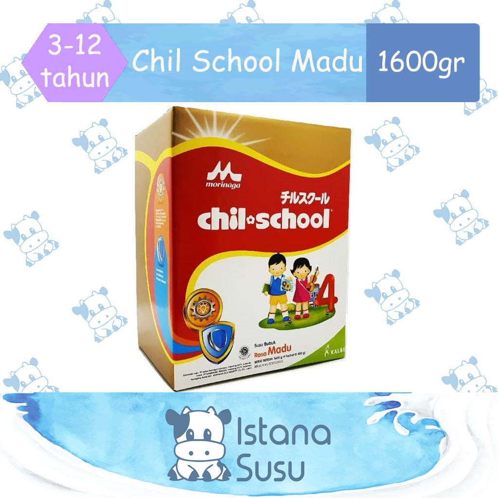 Morinaga Chil School Gold Madu 1600gr