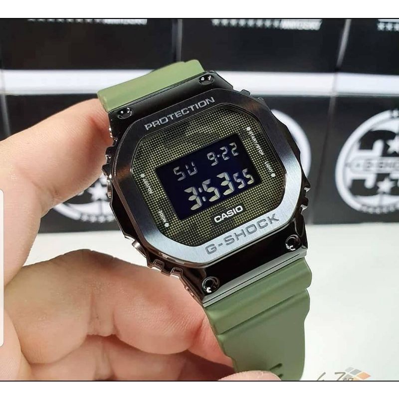 Jam Tangan Pria Merk G-Shock Type Gm-5600B Original Bm Free Box
