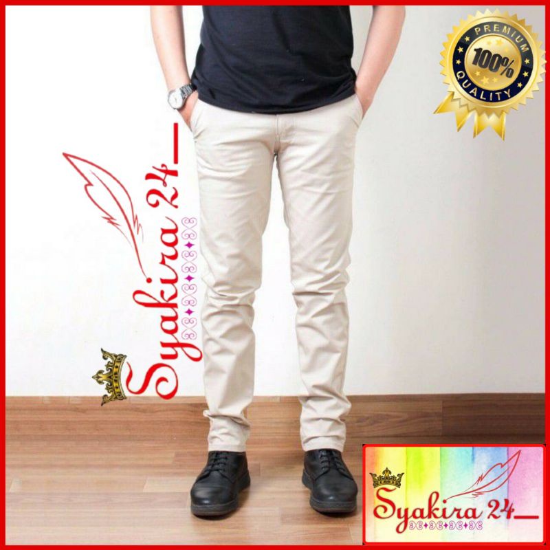 CELANA PANJANG CHINO SLIMFIT STREET MELAR