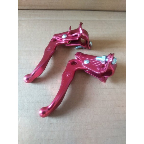HANDLE REM FIXIE BMX ALLOY MERAH