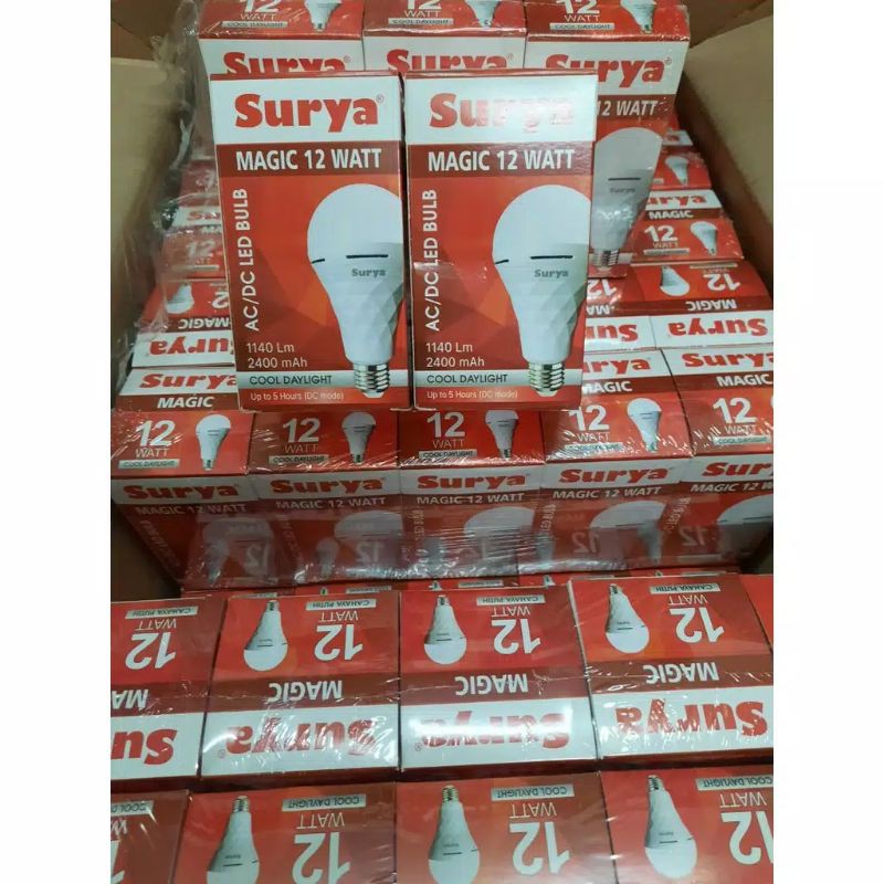 LamPu Emergency Surya 12 watt Magic