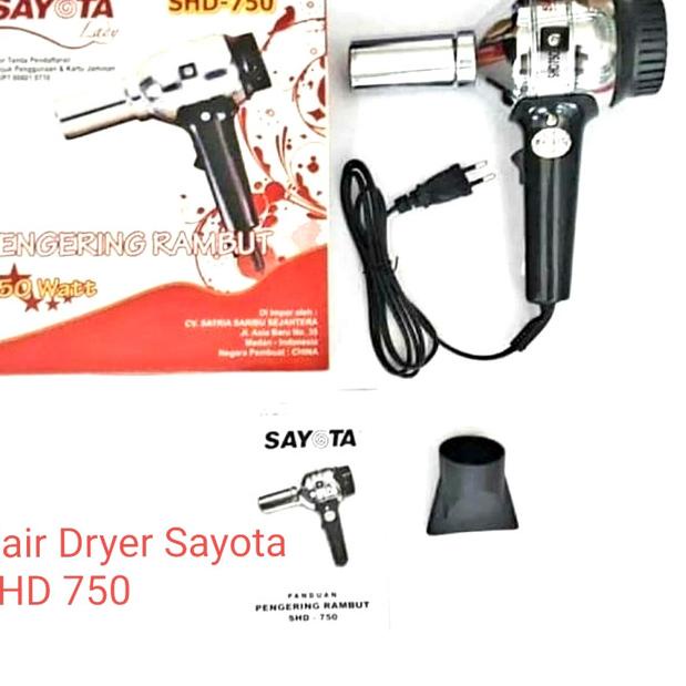 ➢ hair dryer sayota shd 750 pengering rambut ✹