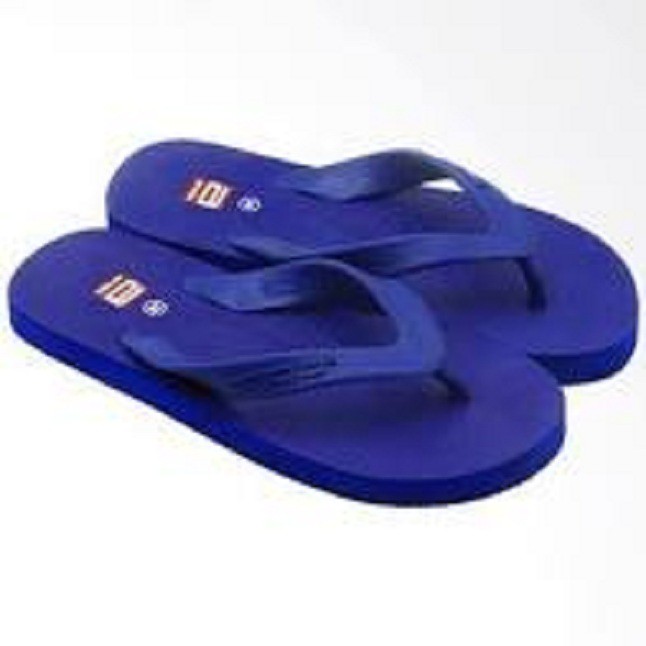 (SANDAL KARET ORIGINAL) Ando Hawaii Biru Size 38-42 / Sandal Jepit Casual Pria / Sandal Karet tebal