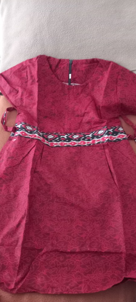 Dress Batik Anak Usia 2 Sampai 12 Tahun Motif Batik Bervariasi Batik Anak Harga Ecer Bisa Cod