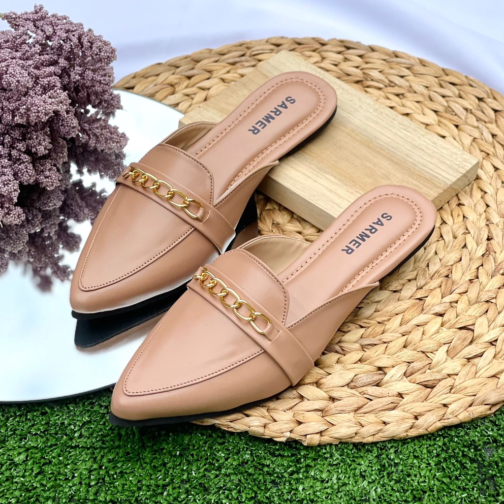 SARMER - ALICE MULES MOCCA EDITION