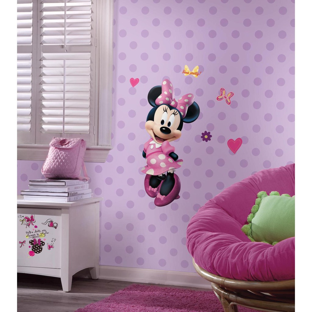 Disney Wallpaper Kids II Polkadot Purple - DS7606