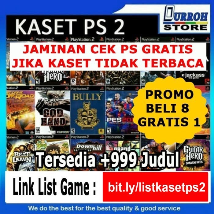 Kaset PS 2 / Playstation 2 - NO COVER