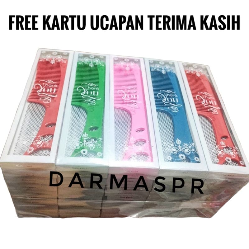 ISI 50 PCS SOUVENIR PERNIKAHAN SISIR MINI KEMAS MIKA CANTIK