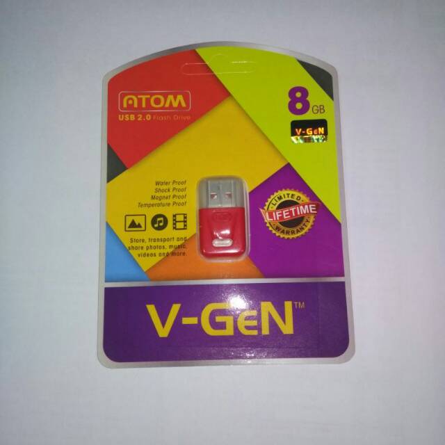 FLASHDISK VGEN / V-GEN ATOM 8GB ORIGINAL