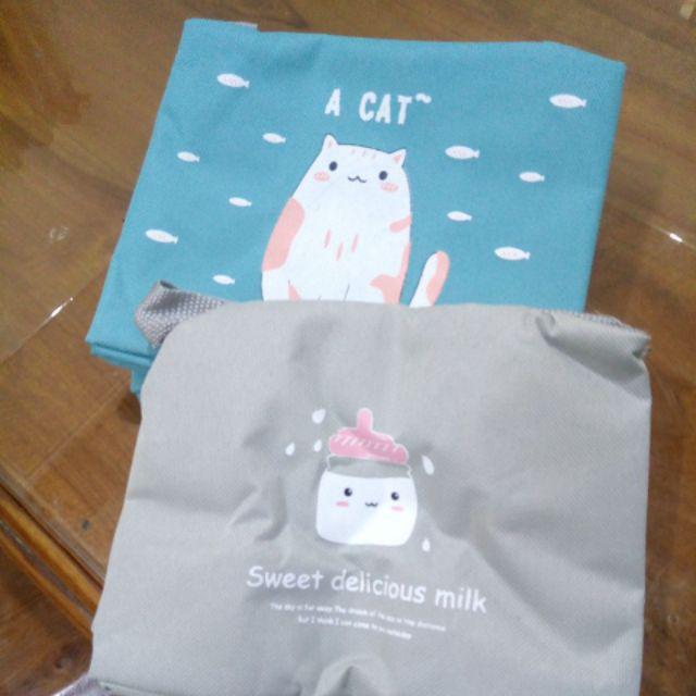 Sale ... Tas Bekal Karakter, Lunch Bag , Cooler Bag, Tas Piknik