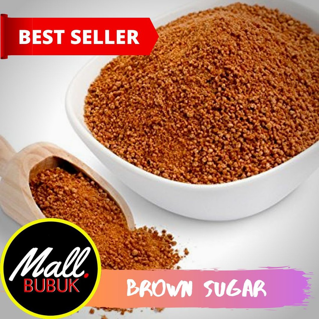

Bubuk BROWN SUGAR 1Kg / BROWN SUGAR Powder 1Kg / Gula BROWN SUGAR 1Kg mb