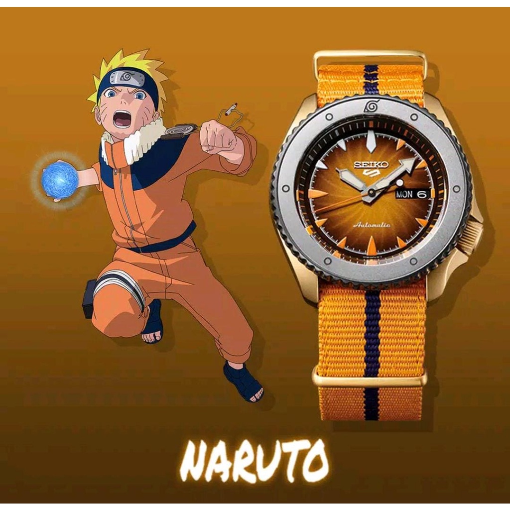 New Model Jam Tangan Pria Naruto Karakter Analog tgl aktif