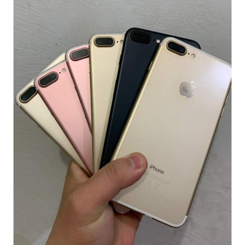 Jual iphone 7 plus second seken bekas 128gb original apple unit only