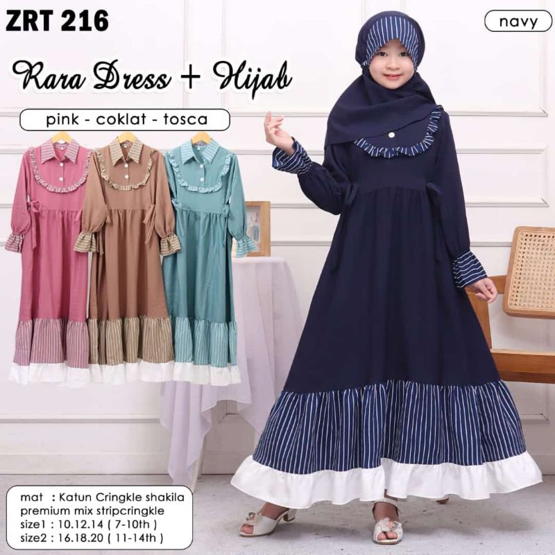 Gamis remi kids