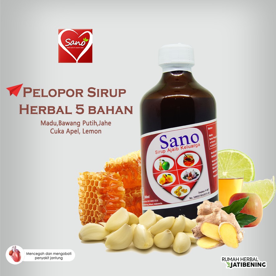 Jus Herbal Sano 300ml Jus Bawang Putih Original Produk Terlaris By Rumah Herbal Jatibening Shopee Indonesia