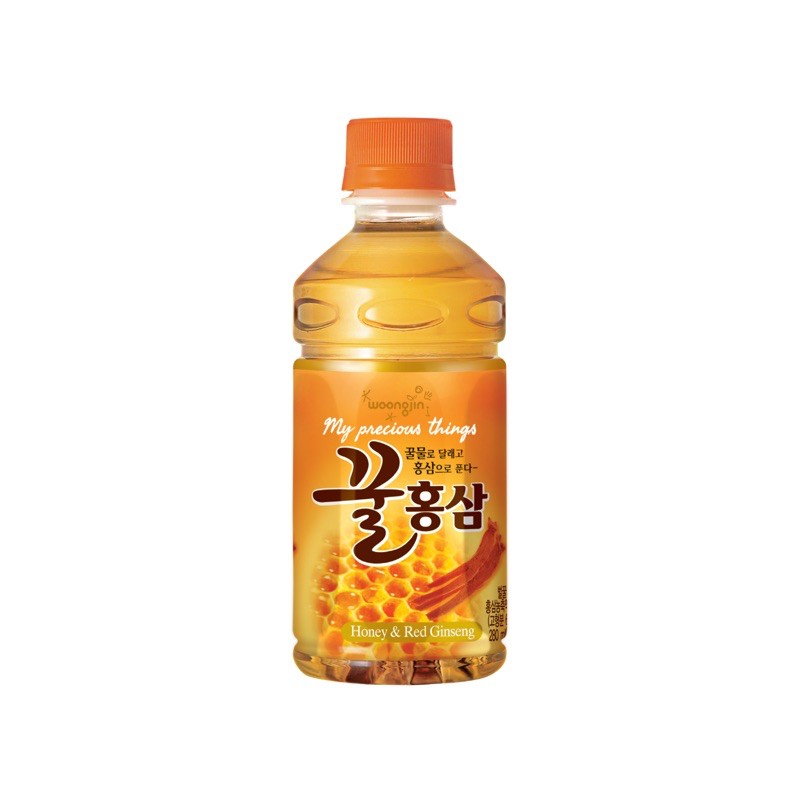 

woongjin honey & red gingseng / minuman korea madu dan gingseng