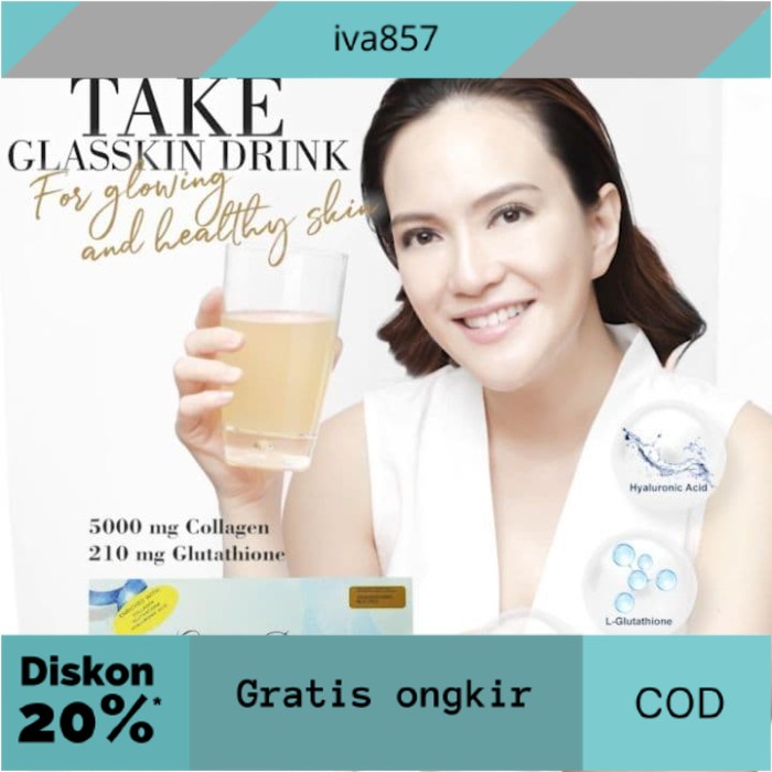 

PROMO glaskin drink beuaty drink Ms glow GRATIS ONGKIR