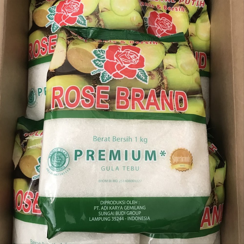 

Gula Putih Rose Brand 1 kg