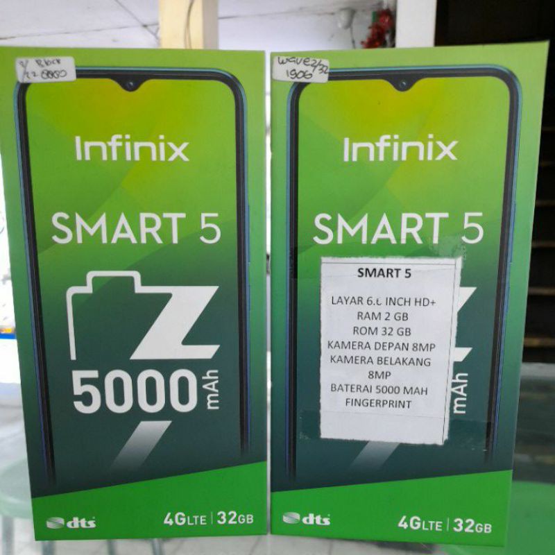 infinix smart 5 ram 2/32 GB