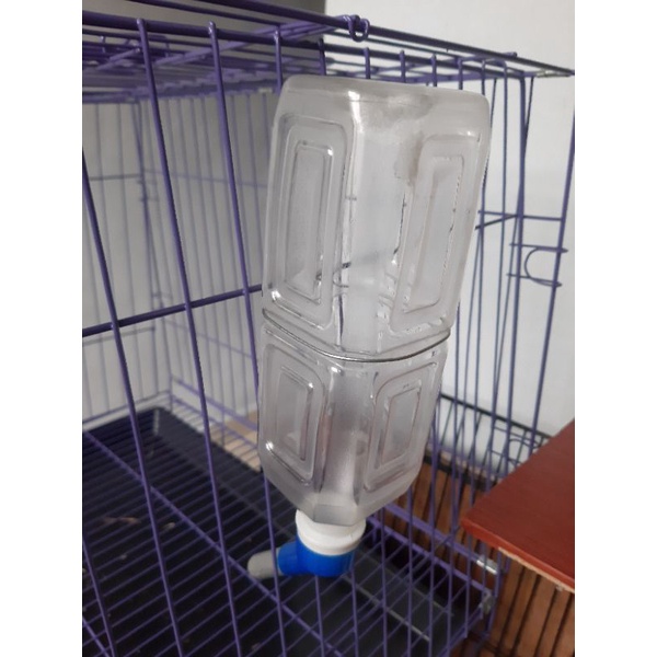 BOTOL MINUM KELINCI HOMEMADE | NIPEL ANTI BOCOR