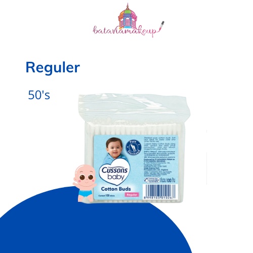 Cotton Buds Cussons Baby 50's / Korek Kuping / Anak / Bayi