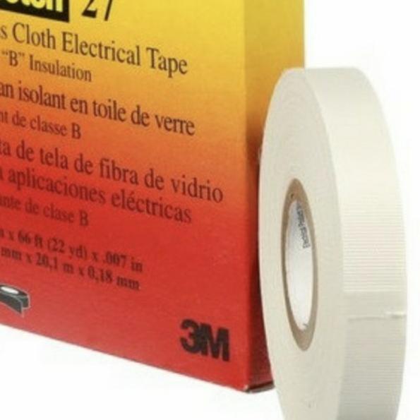 

❃ 3M scotch 27 glass cloth tape / isolasi tahan panas size 12mm ☞