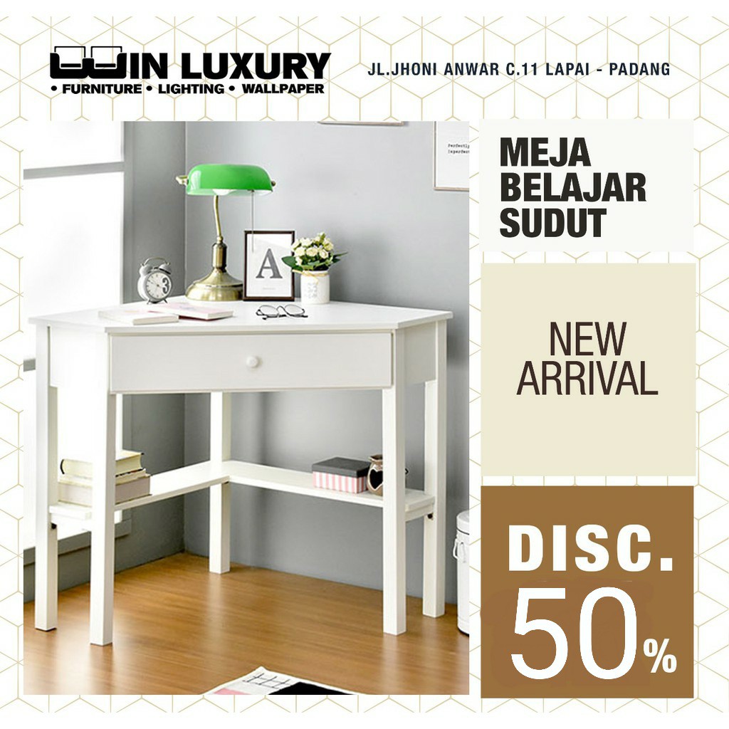 MEJA BELAJAR SUDUT / LV-DK 004 (lv)