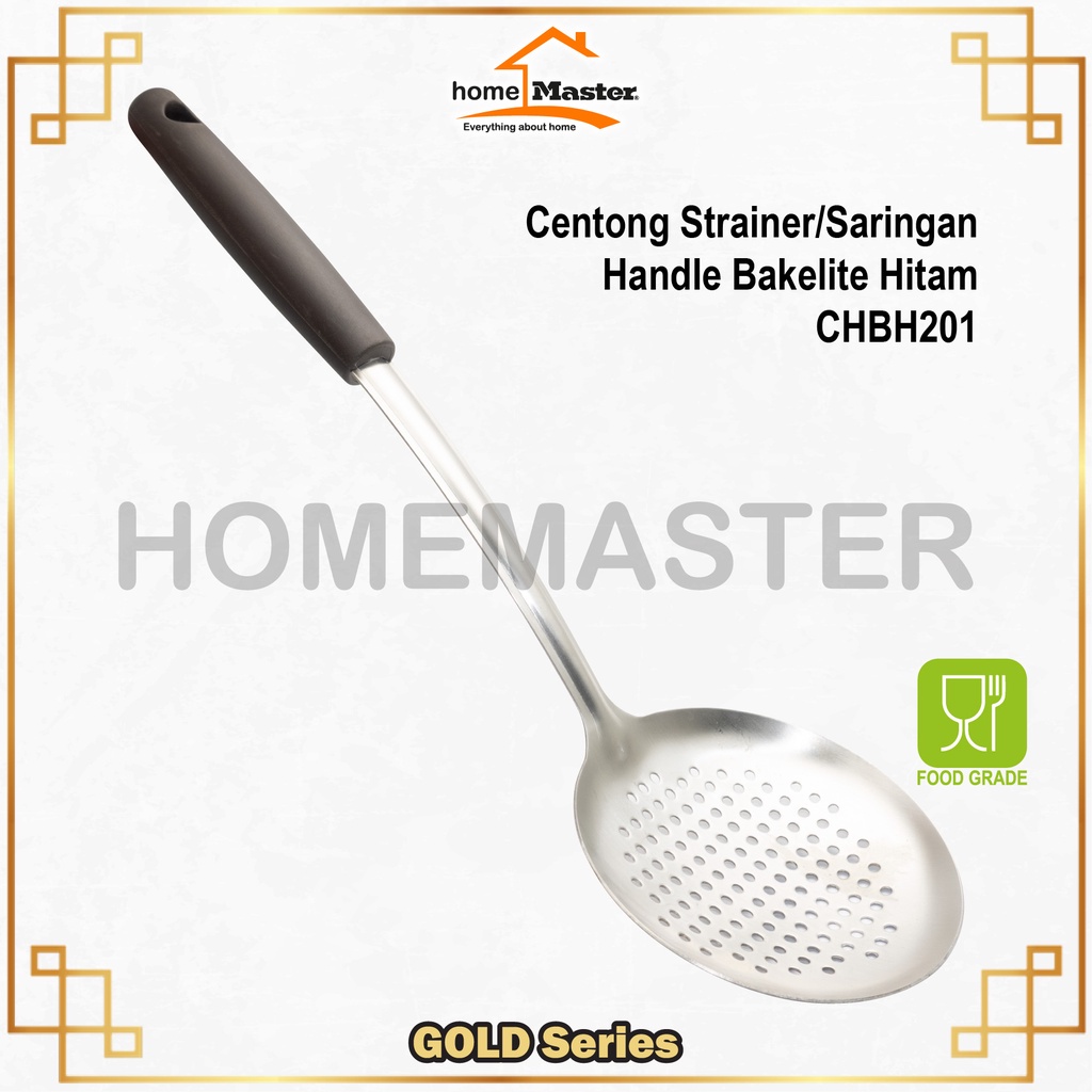 Jual Homemaster Centong Sendok Ladle Strainer Saringan Tiris Lubang