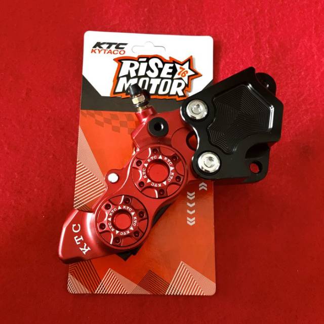 Kaliper Nmax depan Ktc Kytaco 4 piston Red