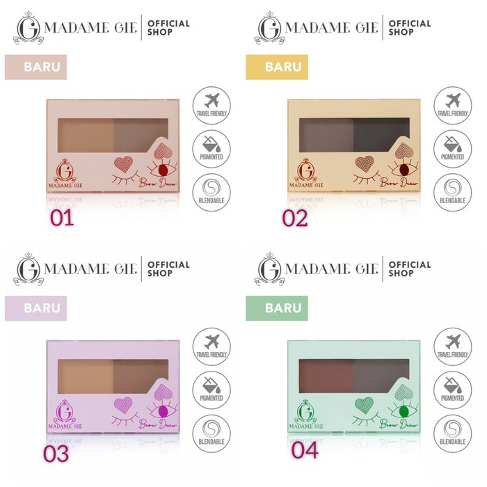 Madame Gie Brow Draw Eyebrow