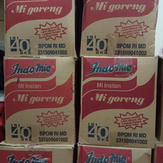 

Terlaris# Indomie Goreng 1Dus (40Bgks)