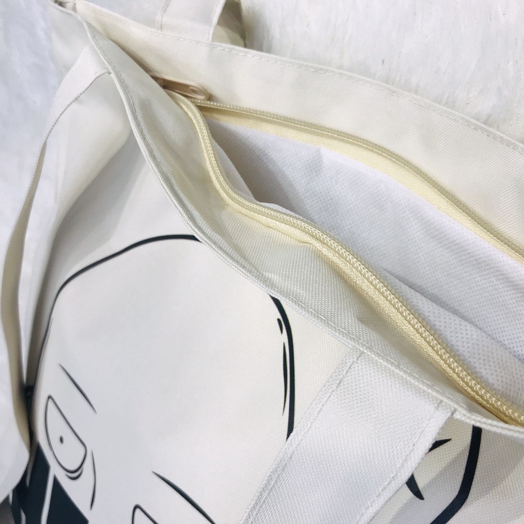Totebag Saitama the Hero Anime Manga One Punch Premium Unisex