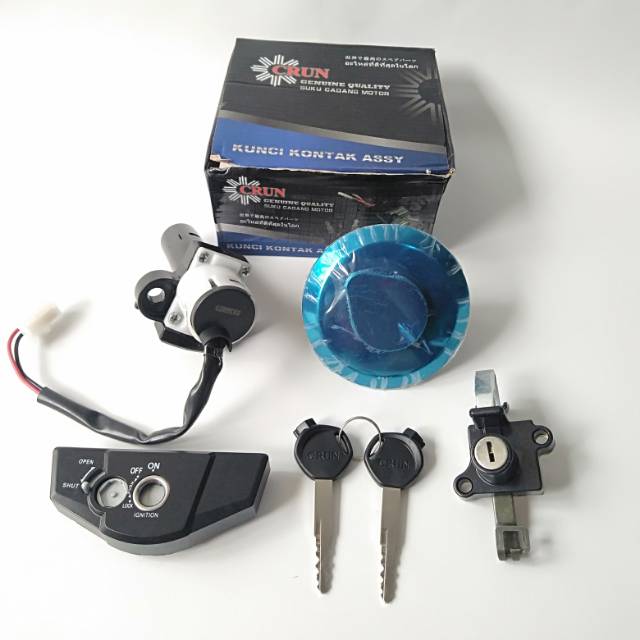 Kunci kontak Assy Megapro new Megapro mono shock