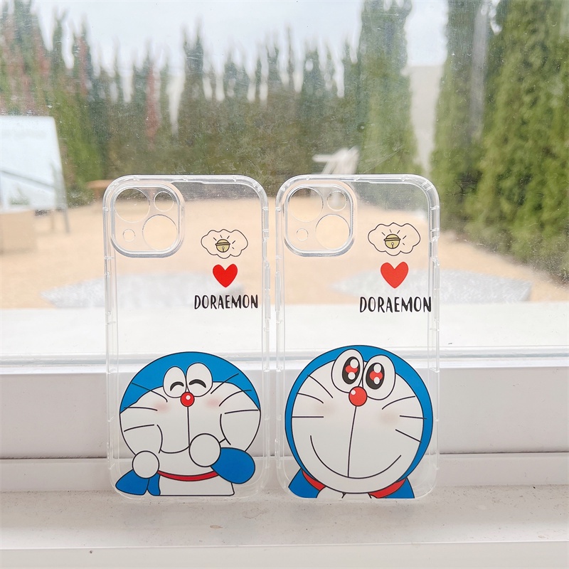 Soft Case Hp Gambar Doraemon Untuk Iphone 13 / 12 / 11pro Max / X / Xs / Xr / Xsmax / 7 / 8plus