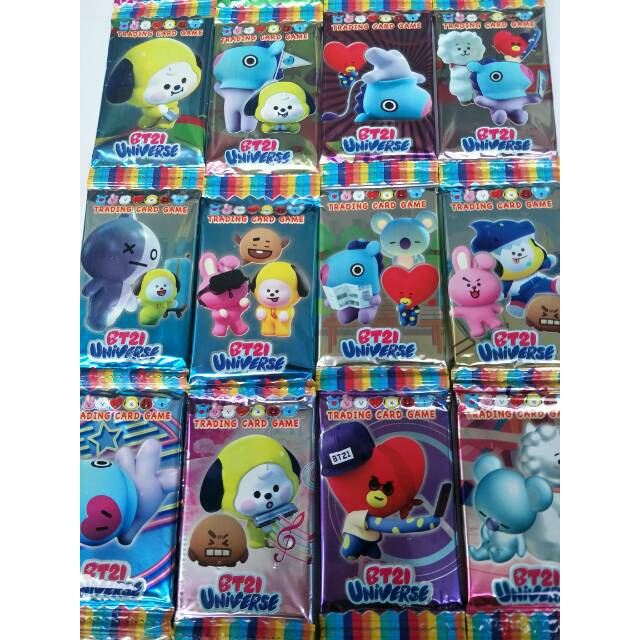 Trading Card BT 211 dapat 6bungkus (60kartu) Koleksi BT Murah