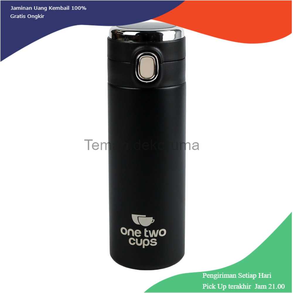 TD-AI005 One Two Cups Botol Minum Thermos Suhu LCD Smart Mug 382ml - OTC002