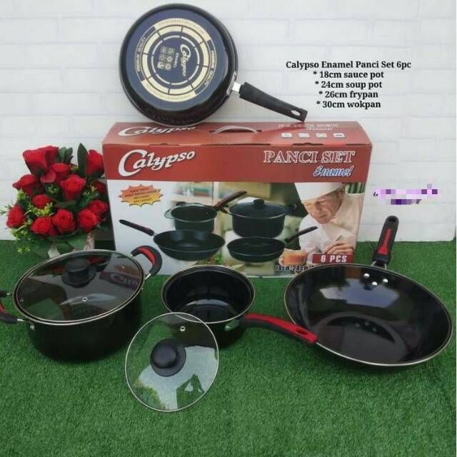 Wajan calypso set (Enamel)