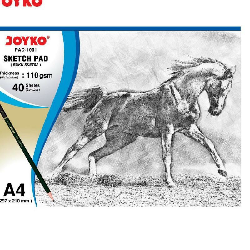 

JOYKO PAD 1000 1001 SKETCH PAD A5 A4 BUKU GAMBAR SKETSA
