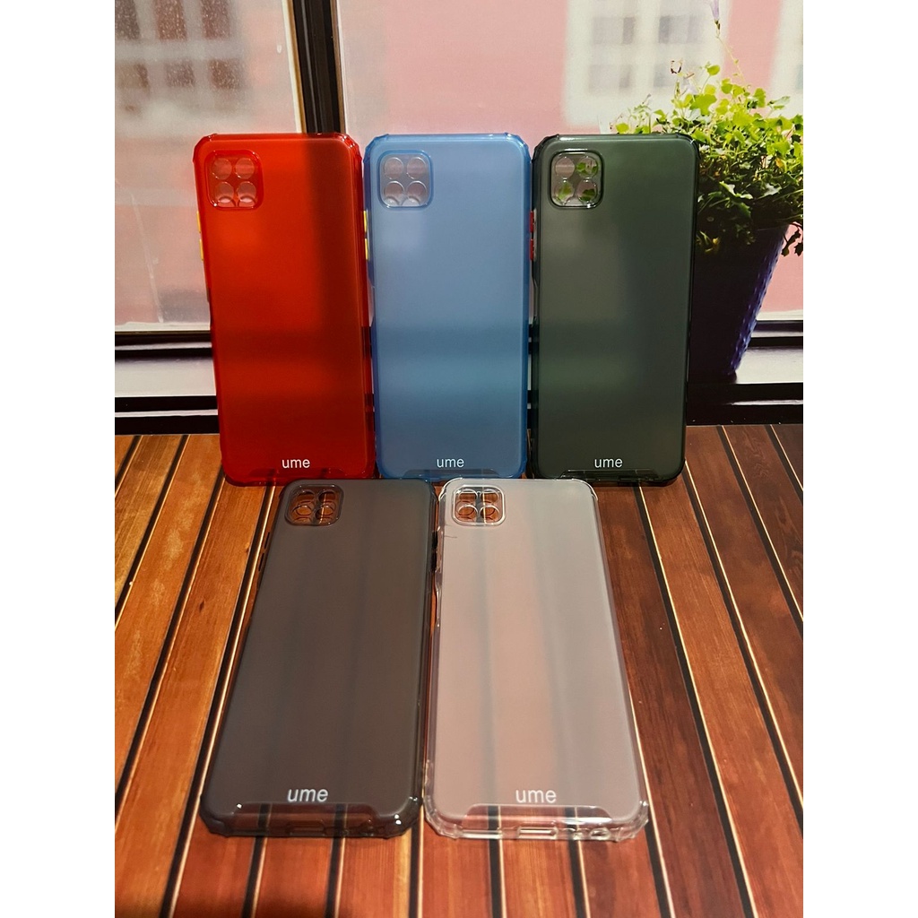CASE SAMSUNG GALAXY A22 5G, CASSING SAMSUNG GALAXY A22 5G SOFTCASE UME MATTE RAINBOW