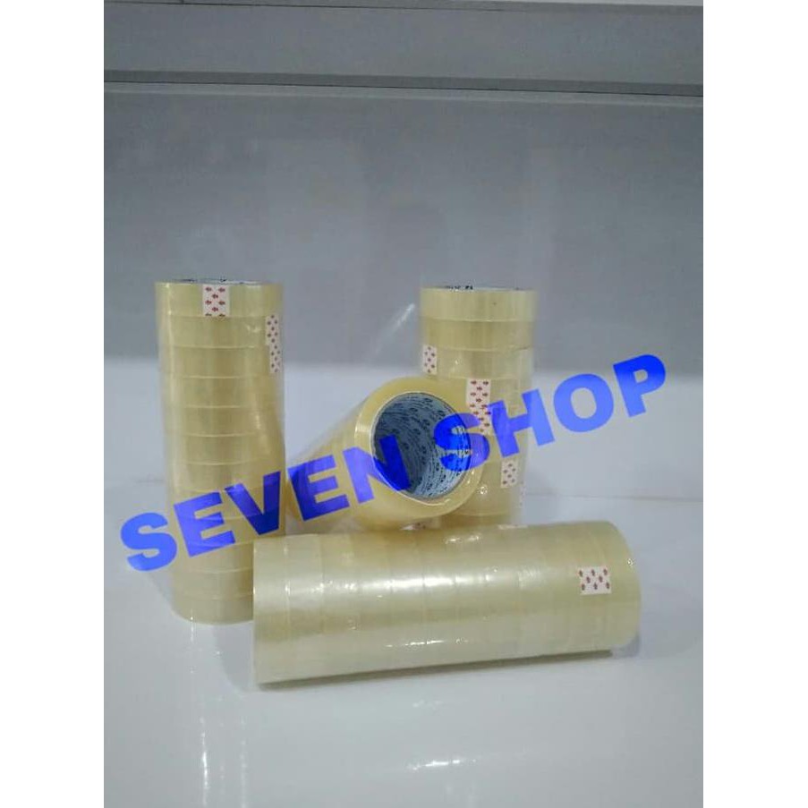 

HOT SALE|BEST SALLER lakban / isolasi / selotip / opp 1 inch bening 24 mm x 85 Y