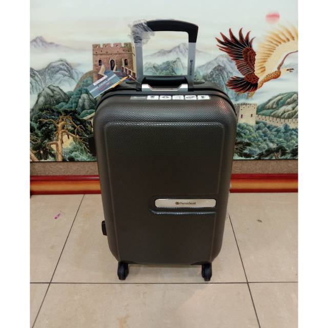 Koper  Baju Travel Bag President 20" Fiber Grey