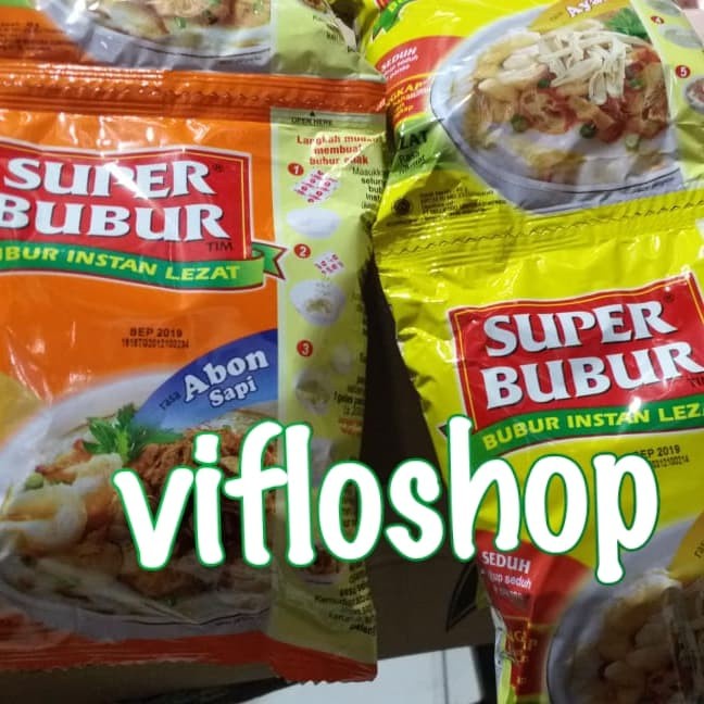 

Gg01Hh Super Bubur (Isi 6 Pcs) Bubur Instan - Ayam Ds01Gkk