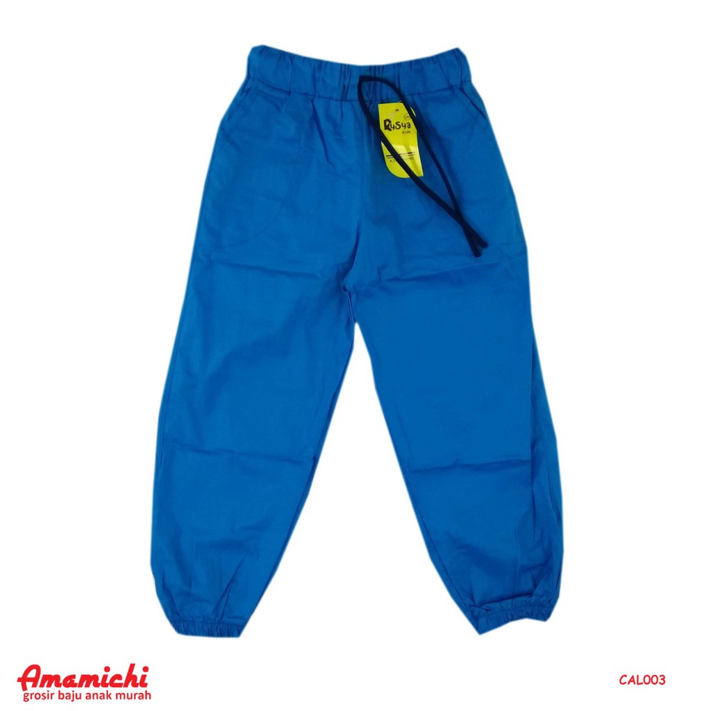  Celana  Jogger Anak  Katun Stretch Standar  Celana  Anak  