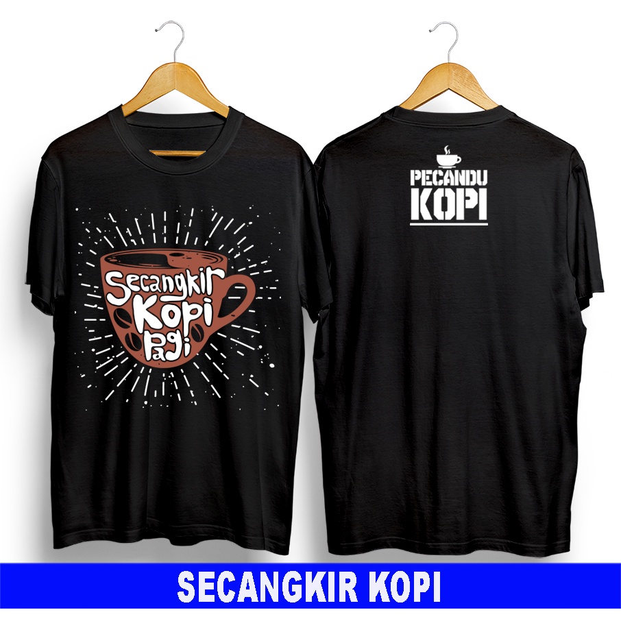 Kaos murah Kaos distro murah baju  distro pria t-shirt murah combed30s KOPI SINAR