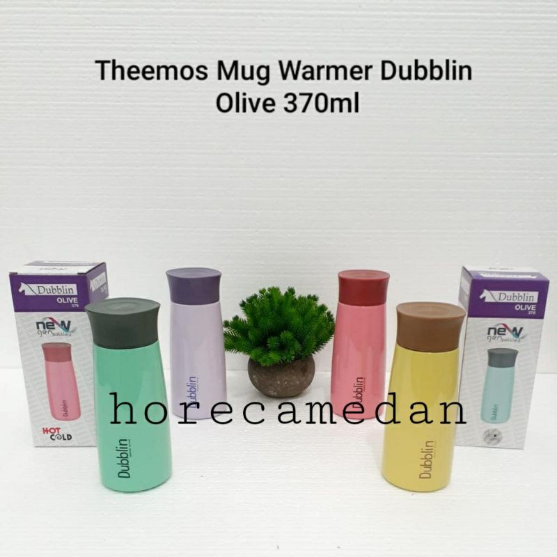 Dubblin Termos air panas dingin tumbler Dubblin Olive 370ml
