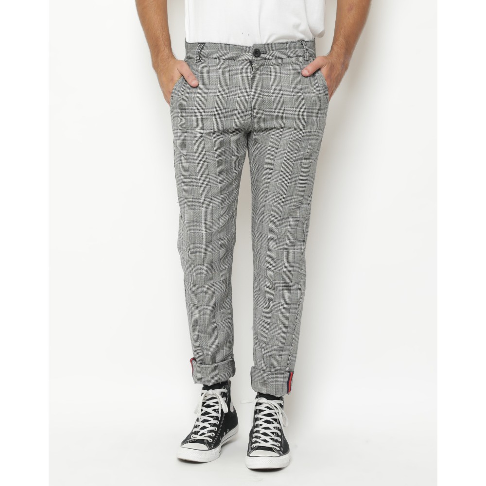 

Erigo Checked Pants Elois Dark Grey