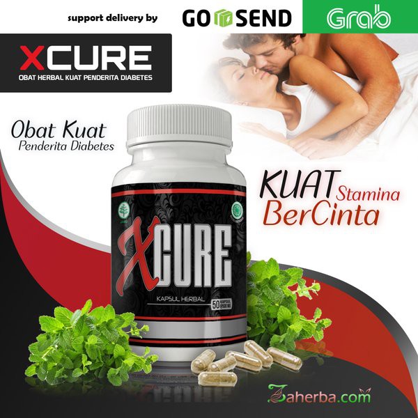 OBAT HERBAL  Xcure Obat Kuat Pria Diabetes  Kolesterol Hipertency Resmi BPOM