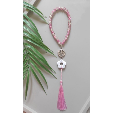 Tasbih 33 butir batu pecah / tasbih premium / tasbih 33 / tasbih cantik / tasbih souvenir / tasbih m